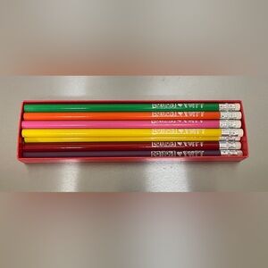 COACH Poppy pencils & box